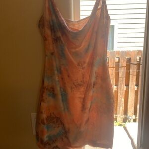 Tie-Dye Slip Dress